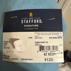 Stafford casual regular fit blazer